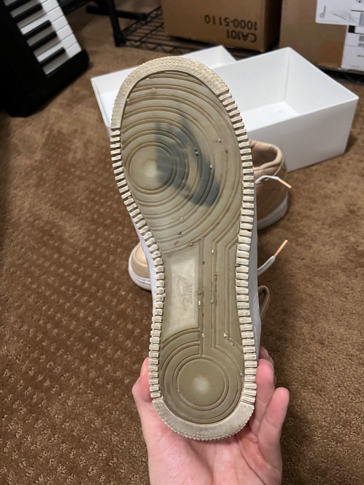 Nikelab Air Force 1 Mid "Vachetta Tan"