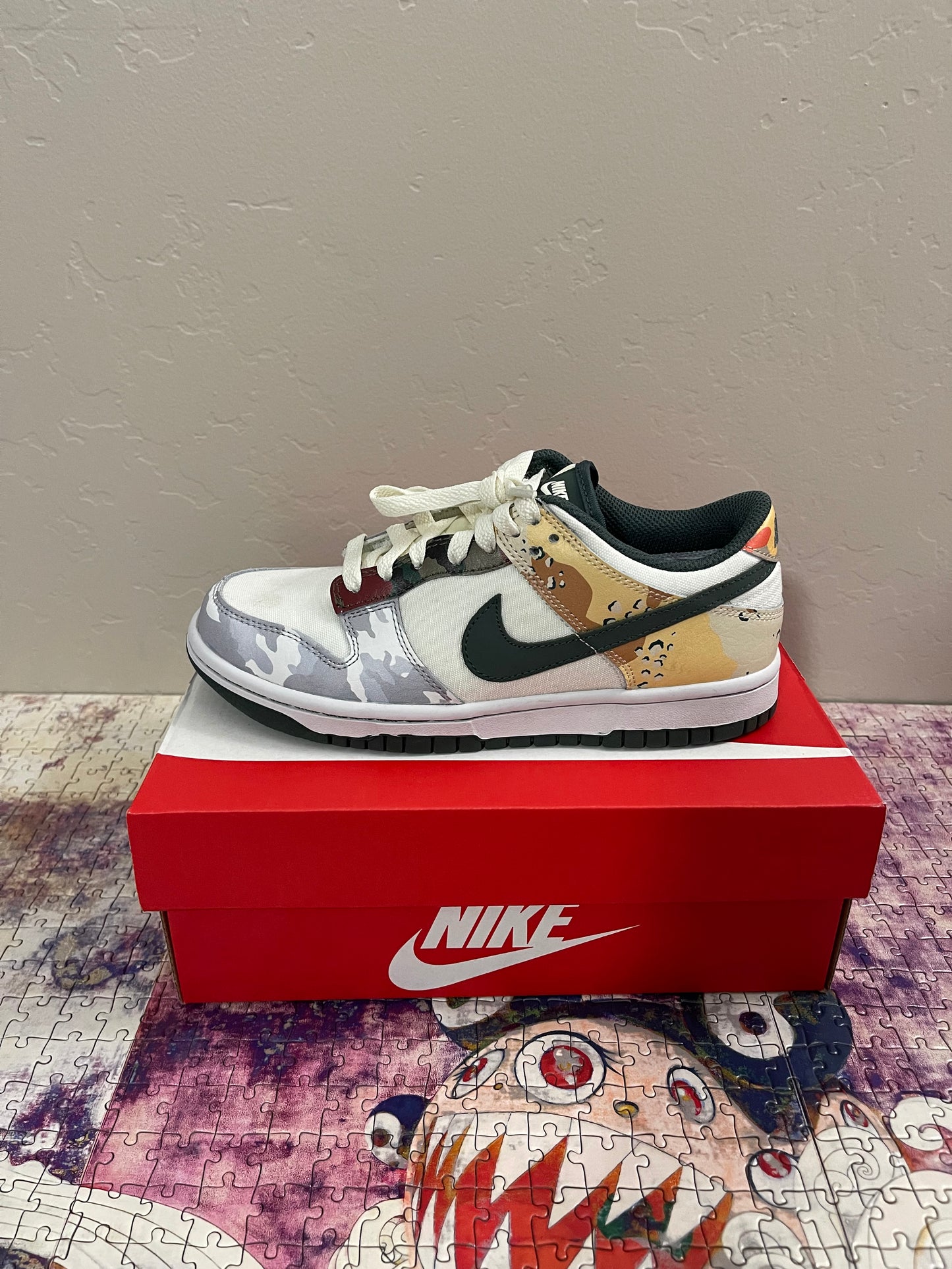 Nike Dunk Low GS "Multi-Camo"