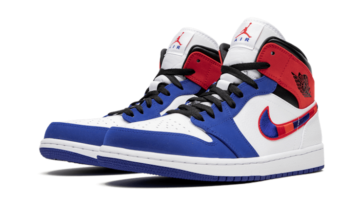 Air Jordan 1 Mid "Multicolored Swoosh"