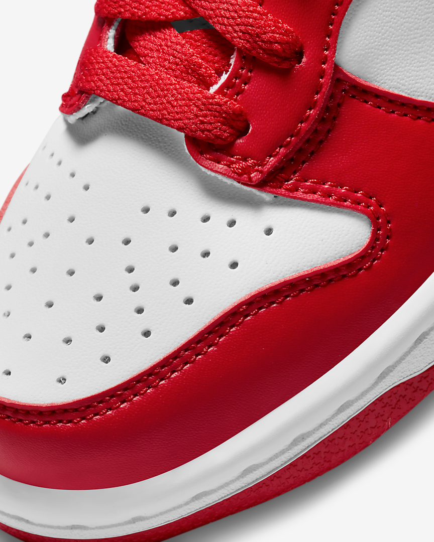Nike Dunk High GS "Championship Red"