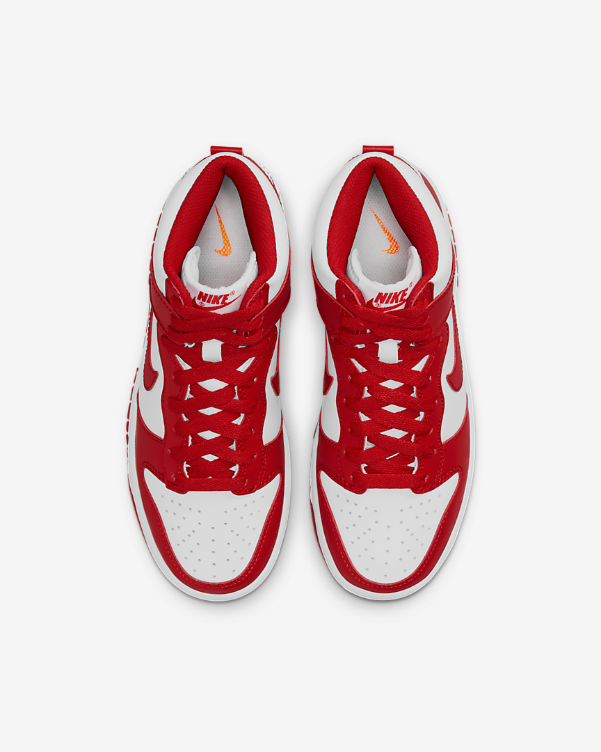 Nike Dunk High GS "Championship Red"