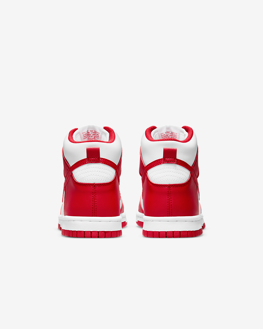 Nike Dunk High GS "Championship Red"