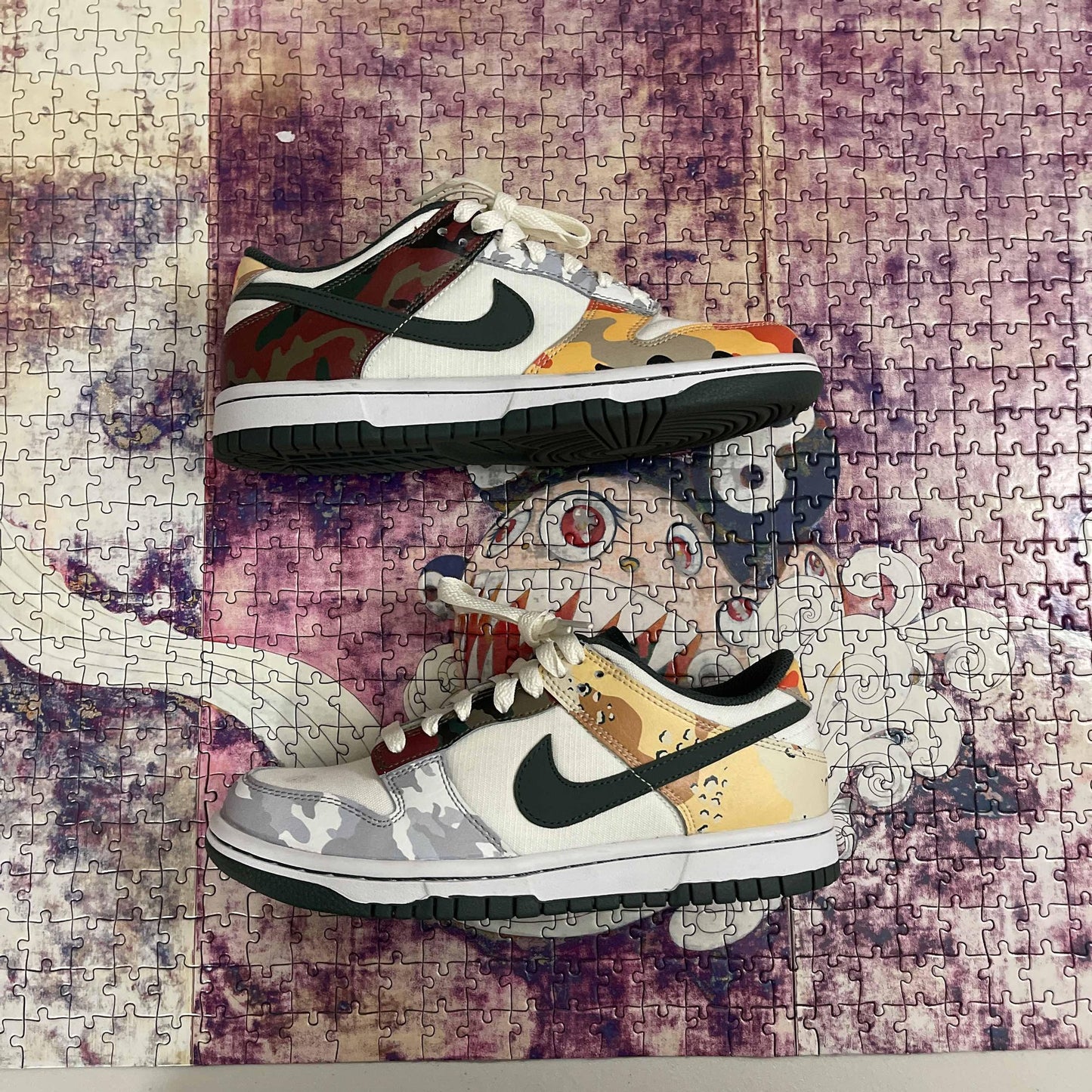 Nike Dunk Low GS "Multi-Camo"