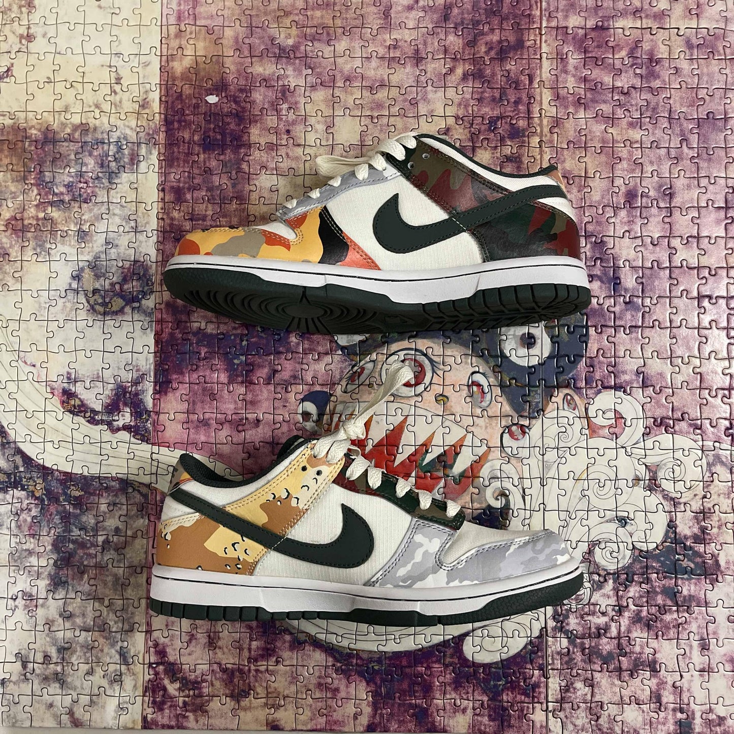 Nike Dunk Low GS "Multi-Camo"