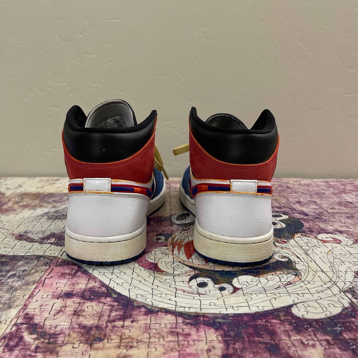 Air Jordan 1 Mid "Multicolored Swoosh"