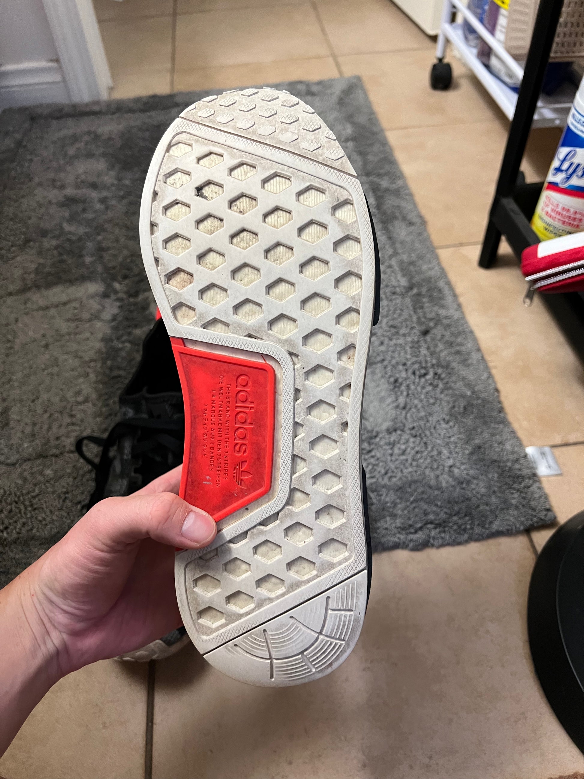 Adidas NMD_R1 "Grey Camo" Beater Sneaker Adidas NMD_R1 "Grey Camo" Beater Sneaker