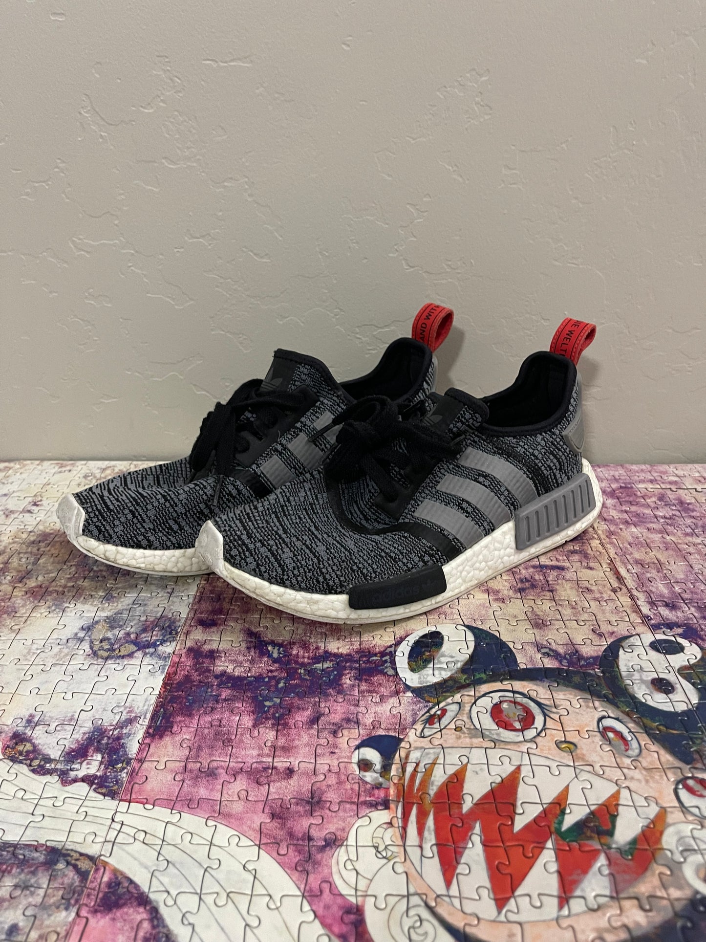 Adidas NMD R1 "Glitch Core Black Camo"