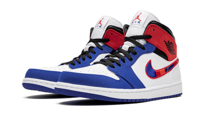 Air Jordan 1 Mid "Multicolored Swoosh"