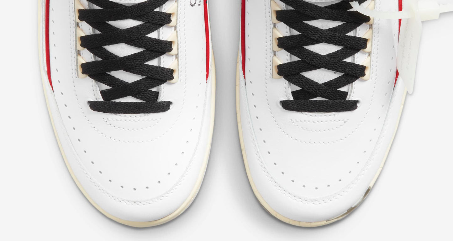 Off-White x Air Jordan 2 Low "White"