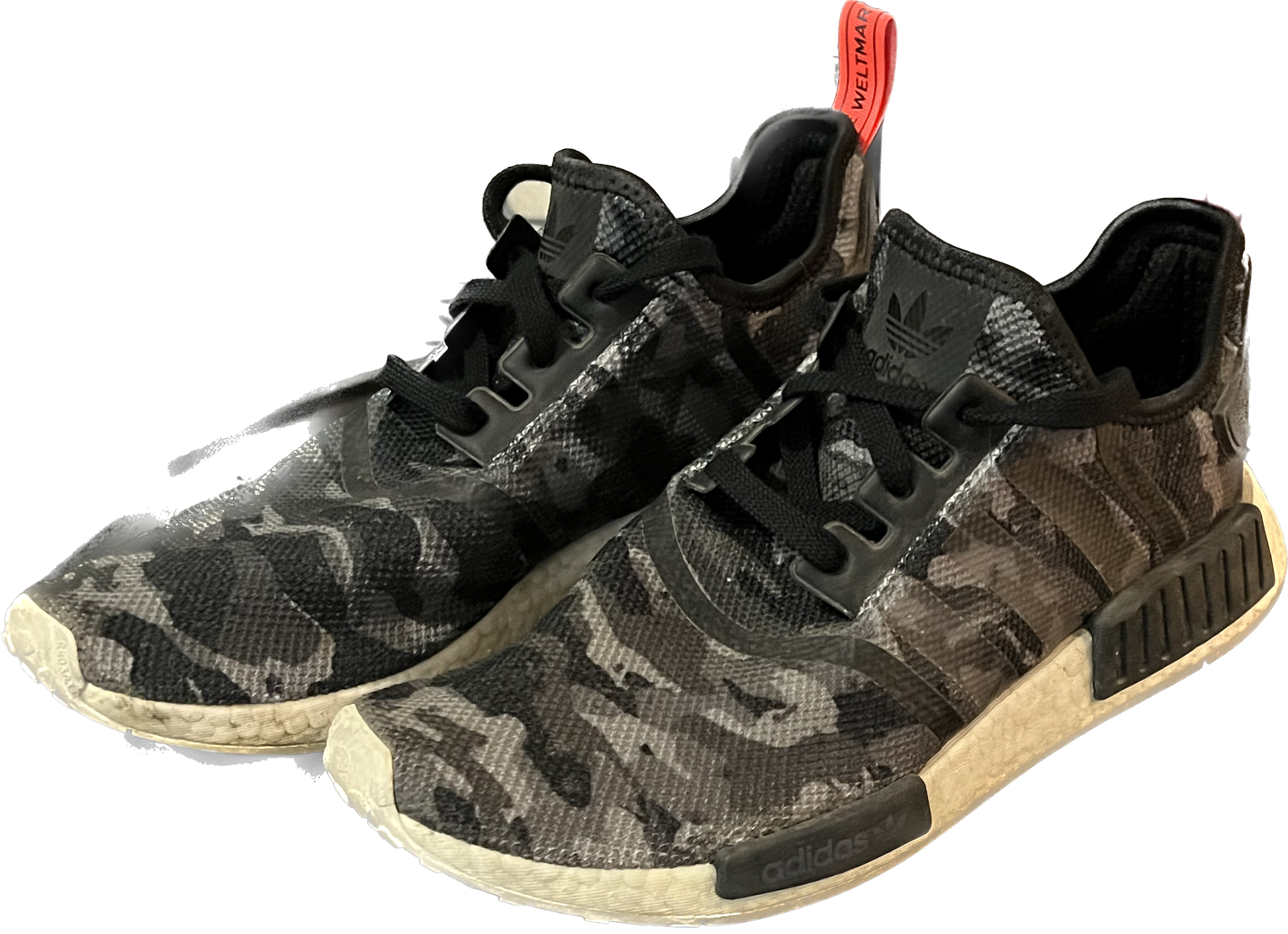 Adidas NMD_R1 "Grey Camo" Beater Sneaker Adidas NMD_R1 "Grey Camo" Beater Sneaker
