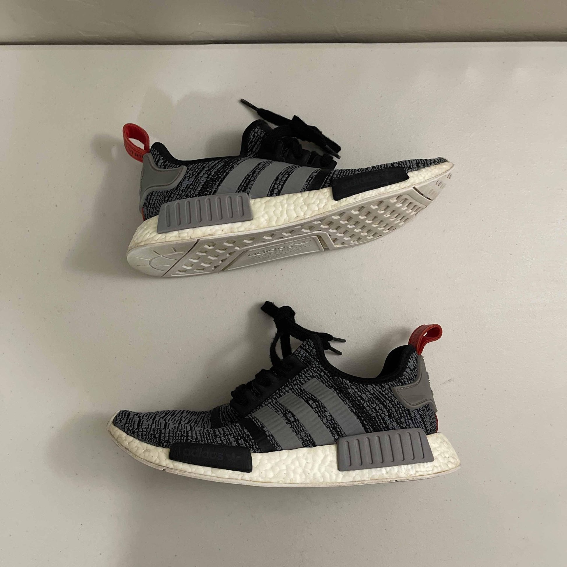 Adidas NMD R1 "Glitch Core Black Camo" Beater Sneaker Adidas NMD R1 "Glitch Core Black Camo" Beater Sneaker